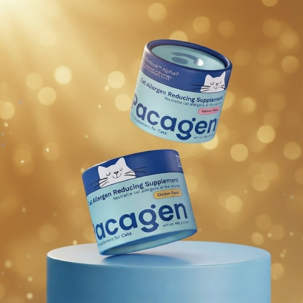 Cat Allergen Reducing Supplement Background