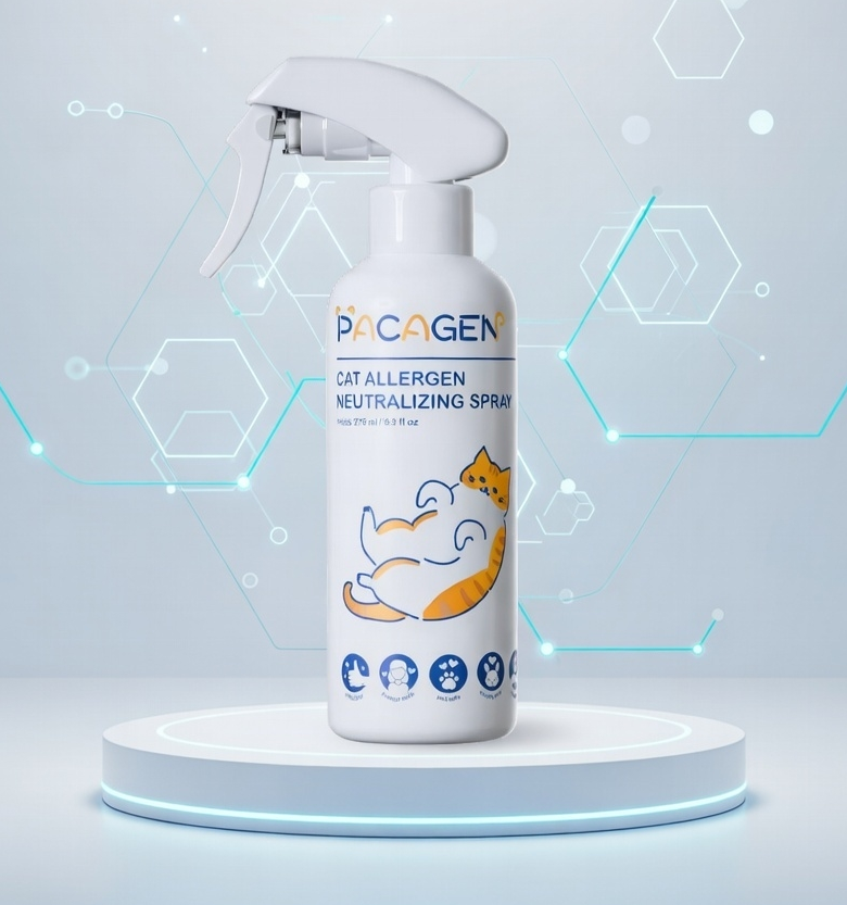 Cat Allergen Neutralizing Spray Background