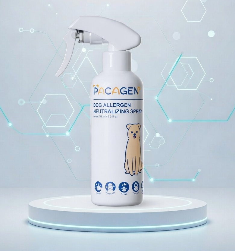 Dog Allergen Neutralizing Spray Background